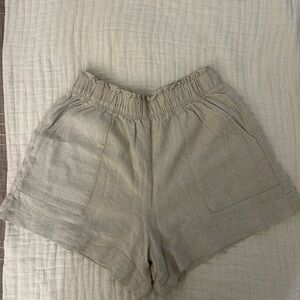 Abercrombie Linen Shorts